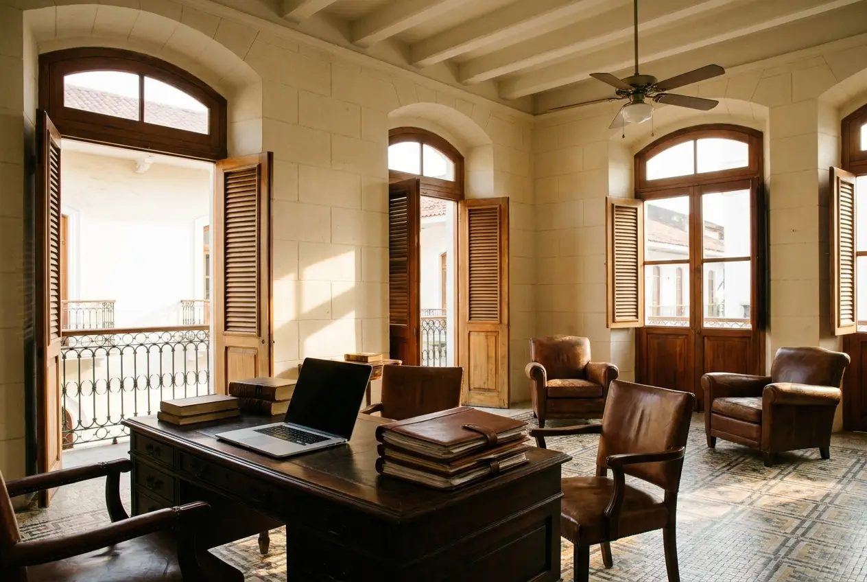 Oficina de la firma en el Casco Antiguo